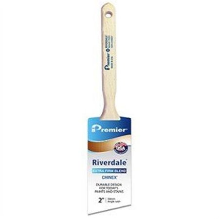 PREMIER Premier Paint Roller 255480 2 in. Riverdale Chinex Angle Sash Paint Brush 255480